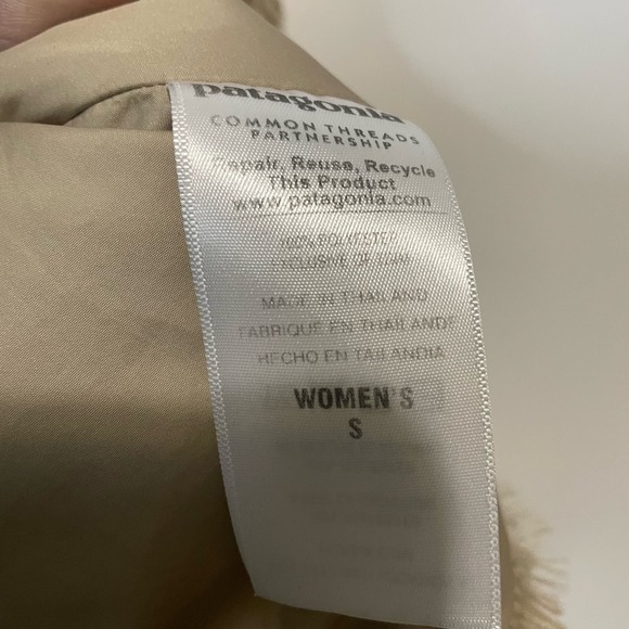 Patagonia Women's Pelage Teddy Jacket Tan size Small - Picture 4 of 6